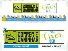 Tablet Screenshot of correrecaminhar.com.br